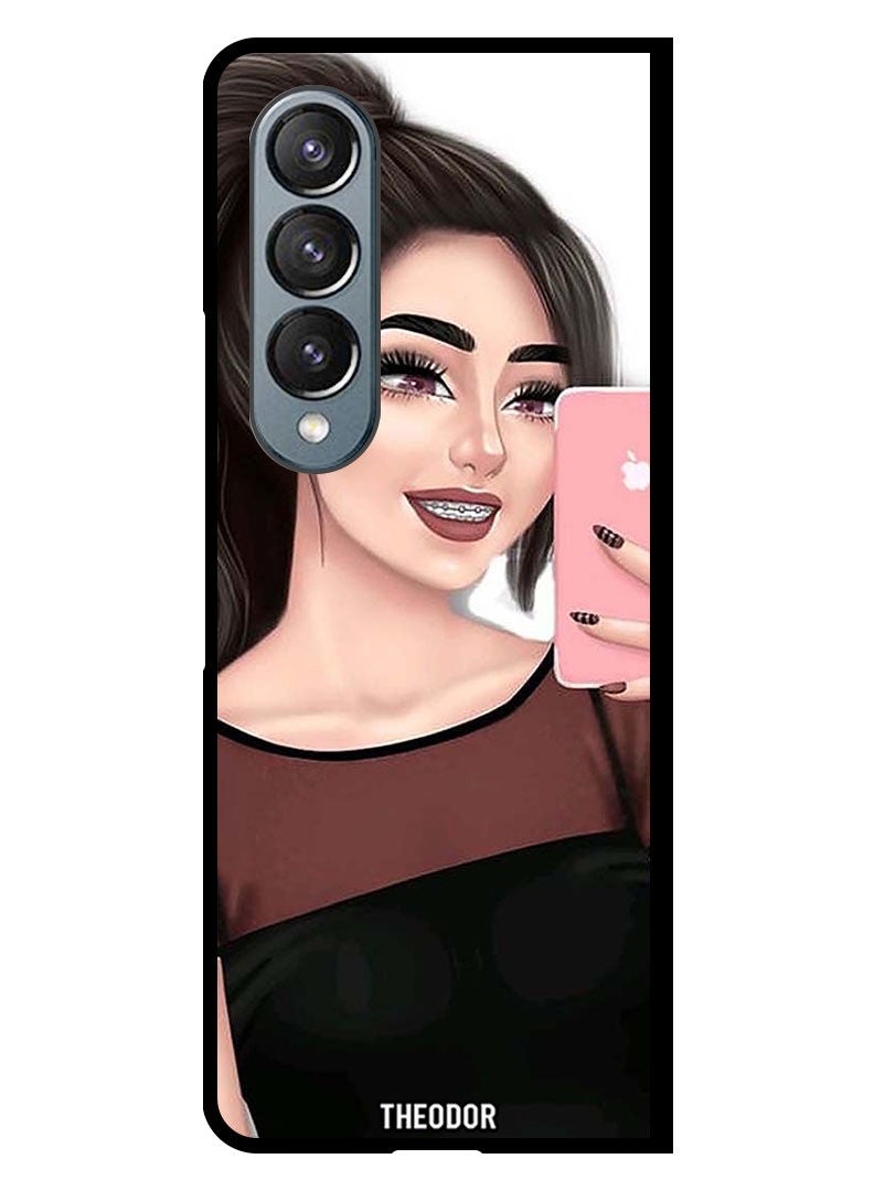 Theodor Protective Case Cover For Samsung Galaxy Fold 4 Making Selfi - Image 1