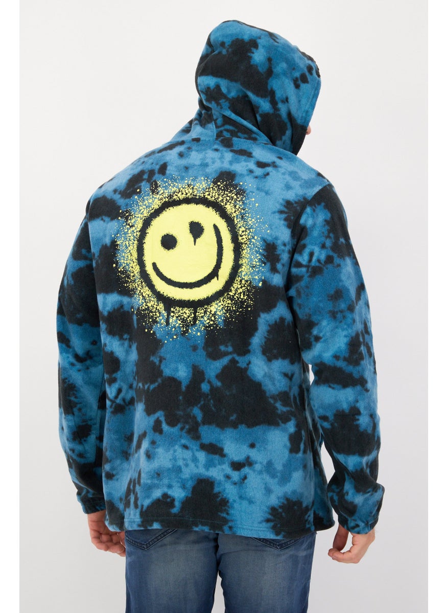 Men Long Sleeve Tie Dye Print Hoodies, Teal Blue - pzsku/Z65418FC285CD3383F9CEZ/45/_/1739455631/d23eec0d-478d-4d6a-ab6e-19e8acfe6628