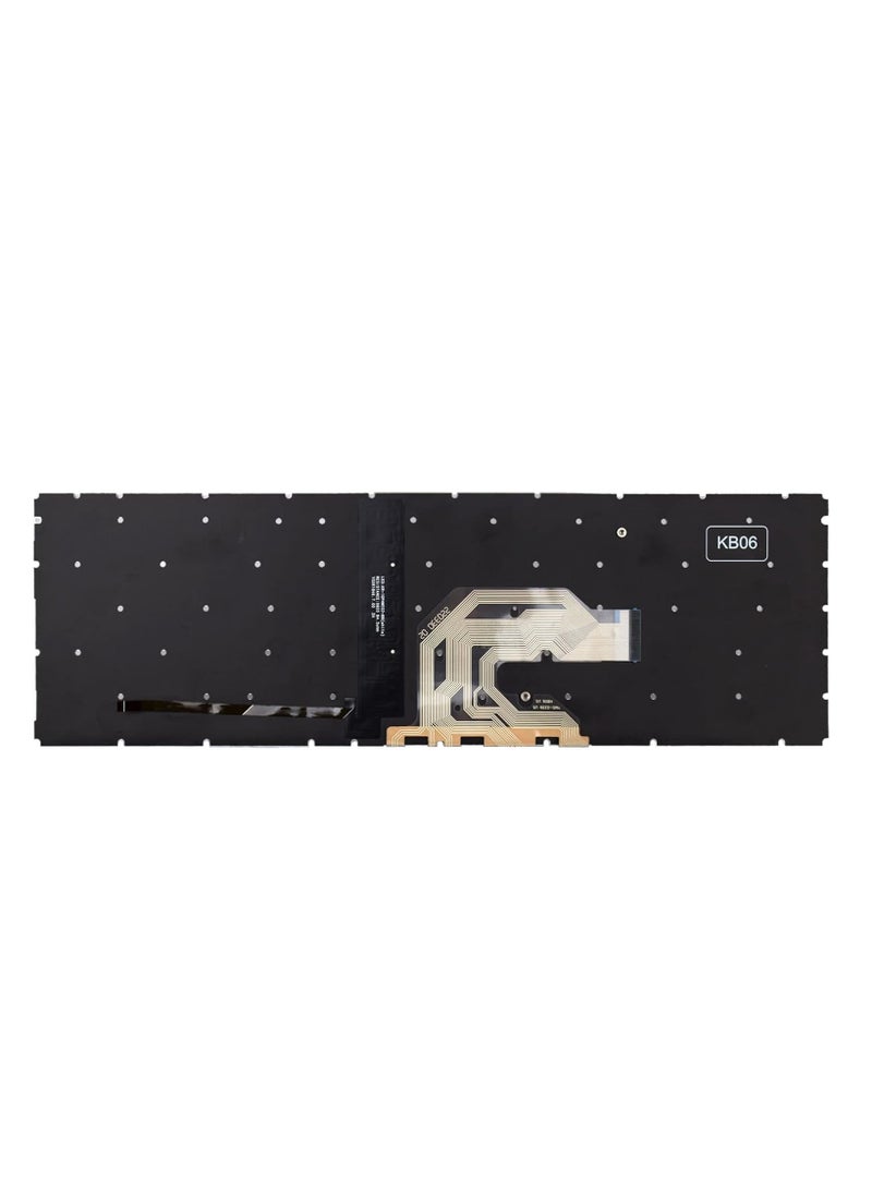 Generic Keyboard Replacement Compatible with HP ProBook 450 G6 G7 455 G6 G7 455R G6 G7 Series Laptop L45090-B31 L45090-001 2B-BBU01Q100 2B-ABU07Q100 V181646BS1  - Image 5