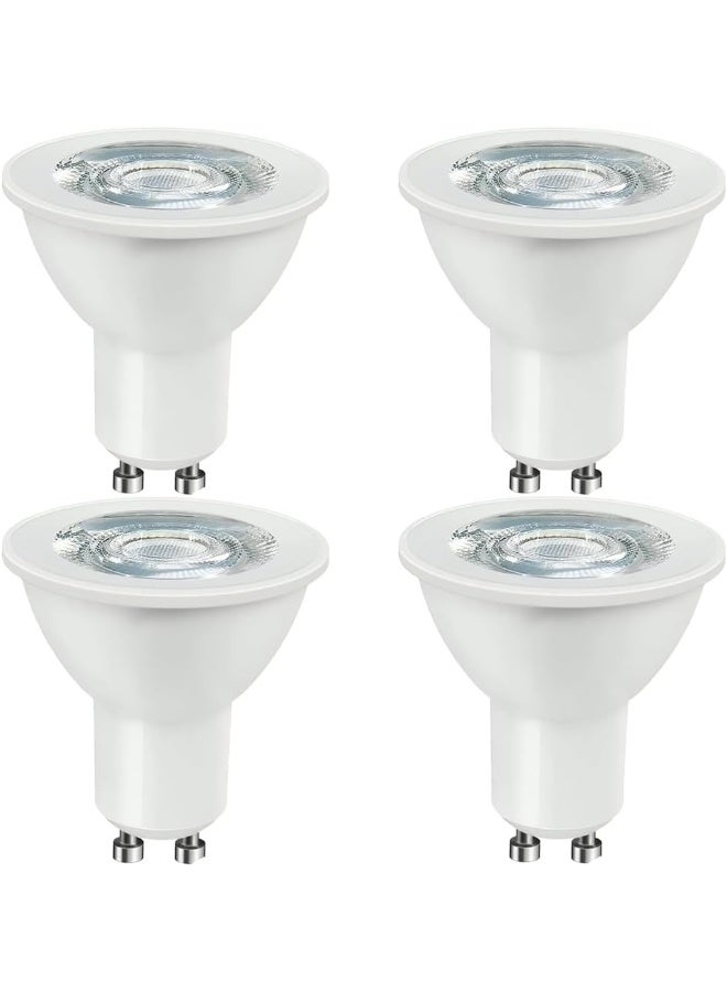 Melfi 7W Gu10 Spotlight Bulb, 220V, Daylight And Warm White  Energy-Efficient Led Light For Home And Office (Daylight, Pack Of 4) - Image 1