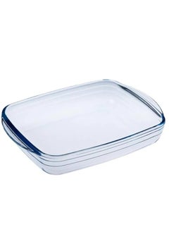 O'Cuisine Ocuisine® 3.6L Rectangle Roaster - French-Made Borosilicate Glass, Oven Safe, Even Heat Distribution  - Image 2