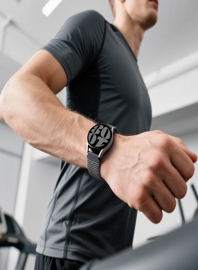 DaQin Quick Release 22mm Nylon Watch Band, Adjustable Breathable Sport Watch Strap Replacement for Men Women, 3 Packs - Image 5