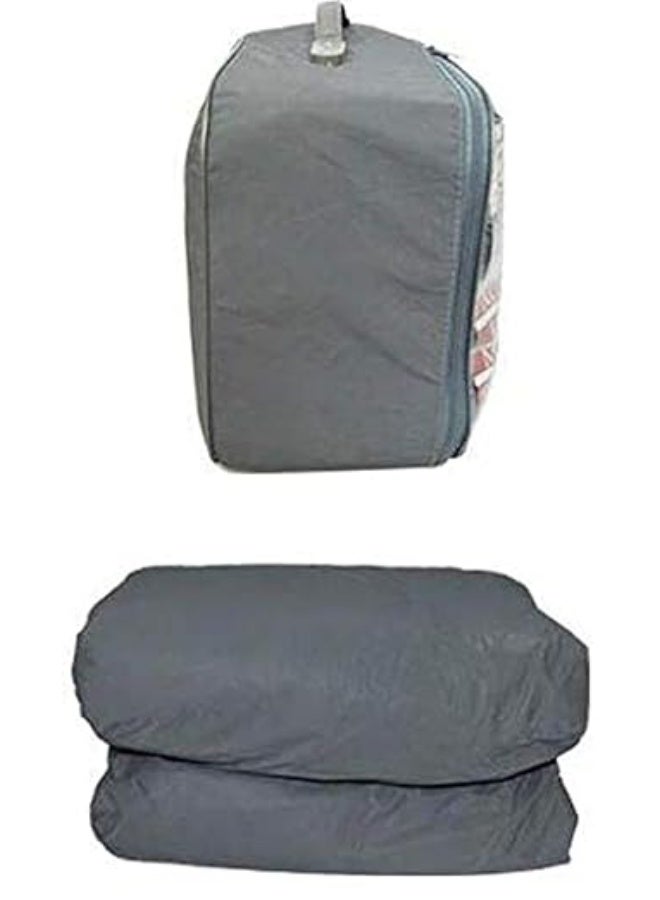 Premium 2-Layer Waterproof Car Cover with Soft Cotton Inner Lining, Heavy-Duty All-Weather Protective SUV Shield - Image 1