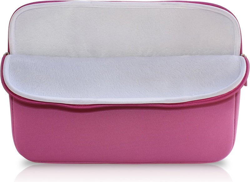 AM Case amCase 13.3 inch Chromebook Case Sleeve for iPad Pro, ASUS C300 Chromebook/Samsung Chromebook 2/Acer Chromebook/MacBook Air/Pro/Toshiba Chromebook/Lenovo Yoga 2/3 with Handle (Pink) - Image 2