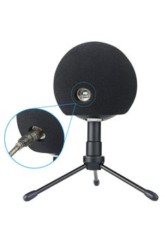 KASTWAVE Snowball Pop Filter Microphone Windscreen Foam Cover Compatible with Blue Snowball iCE Mic Improve Audio Quality  - Image 5