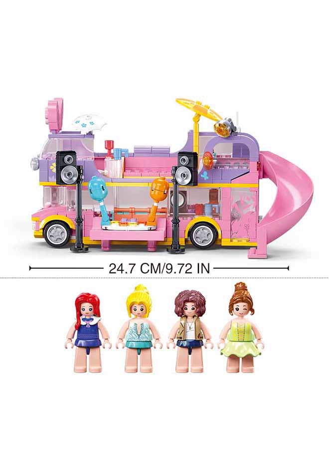 Sluban Music Rv Building Blocks 412 Pieces, With Minifigures, For Ages 6+ Years Old - Image 5