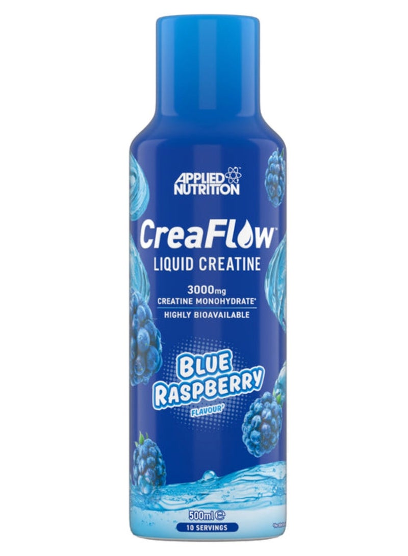 أبلايد نيوتريشن كرياتين سائل كريا فلو من أبلايد نيوتريشن - بلو راز (500 مل) كرياتين سائل سريع الامتصاص | 3 غرامات كرياتين لكل حصة | يدعم القوة والأداء - Image 1