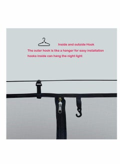 Excefore Mosquito net for Camping Hammock, Compact Lightweight Hammock Netting, 11' Long with Dual Sides Zippers Fits All Camping Hammocks  - Image 3