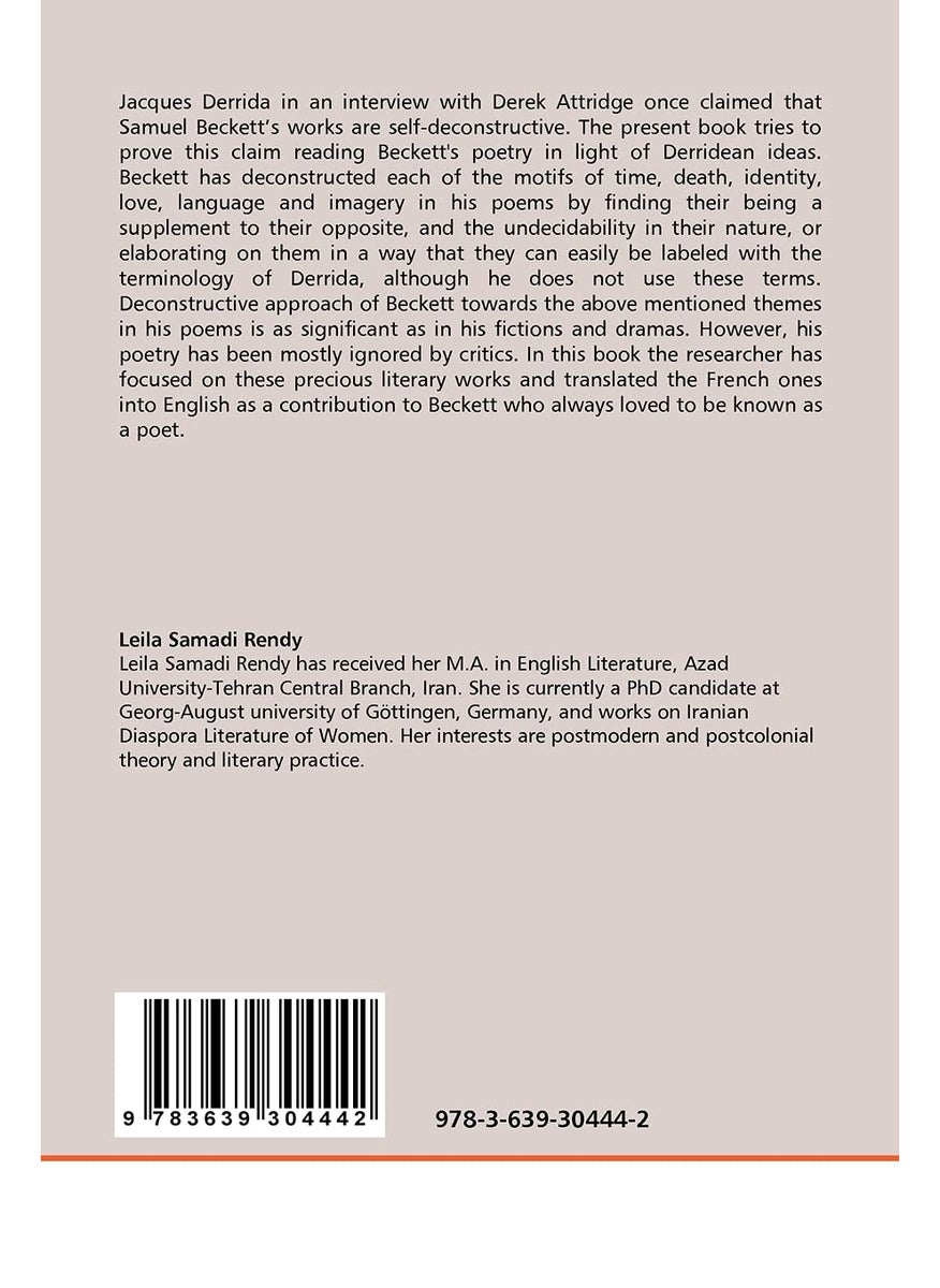 Self-deconstructive Poetry of Samuel Beckett  - Image 2
