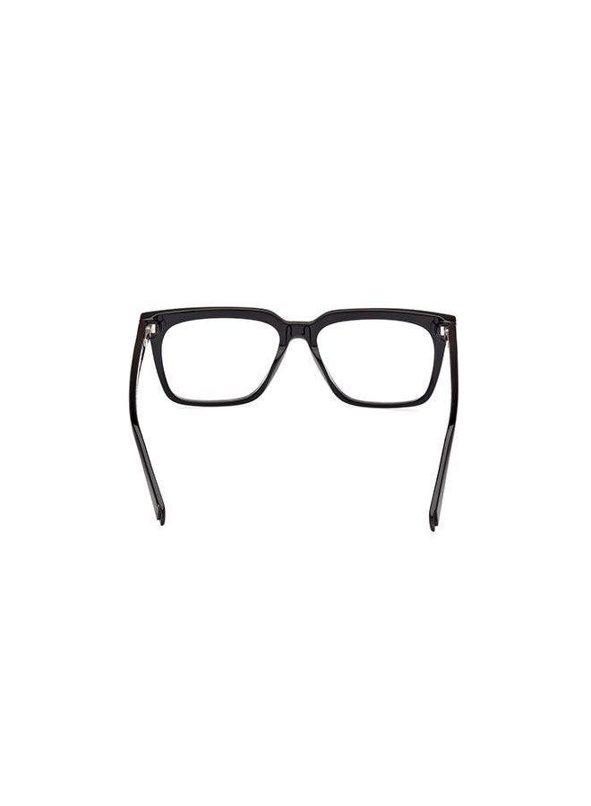 GUESS Men's Rectangular Eyeglass Frames Shiny Black GUESS GU5013300155 55 mm - Image 4