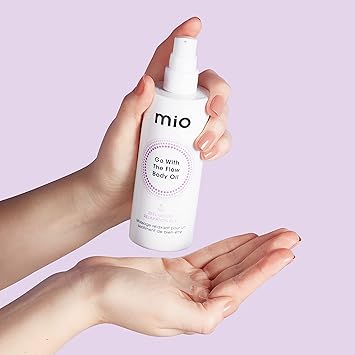 Mio Go With The Flow Calming Body Oil 130ml Almond Massage Oil Nourish Body Mind Aromatherapy Essential Oils - Image 3