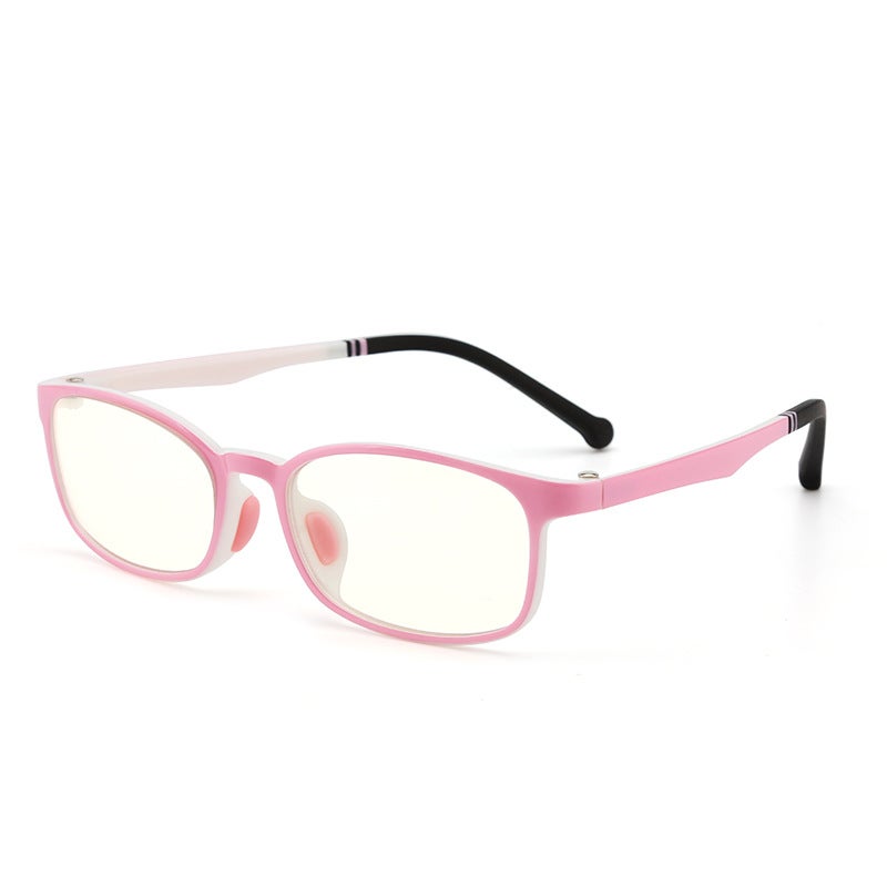 New Children'S Anti-Blue Light Glasses Tr90 Frame Children'S Learning Myopia Anti-Blue Light Flat Mirror Hy-268 - Image 1