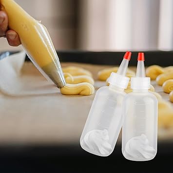 Rumyve 2pcs Plastic Extrusion BottleApplicator Bottle with Tip Extrusion Plastic Applicator Bottle120ml Hair Oil Applicator BottleDIY Hair Care Washing Bottle - Image 4