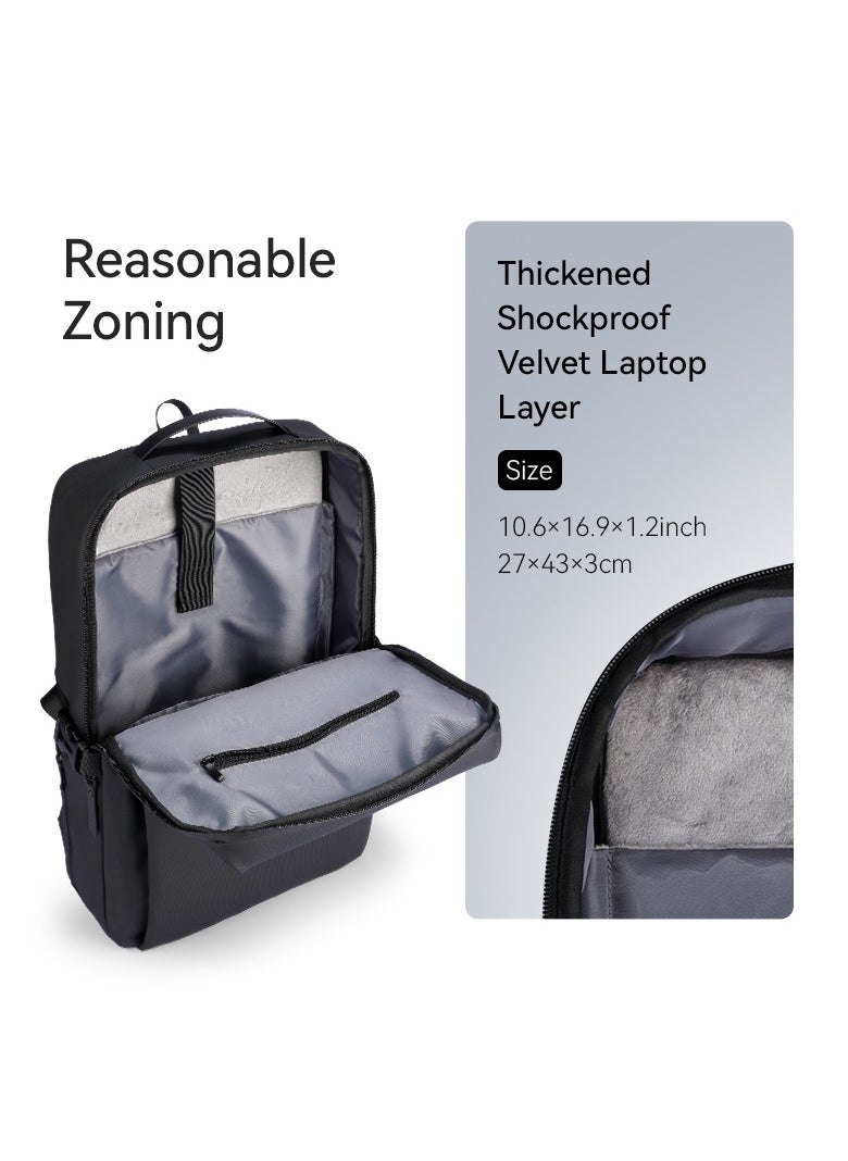 MARK RYDEN - MARK RYDEN 2422 Waterproof Urban Commuter Backpack, 15.6 inch Laptop Durable Oxford, ALL DAY-Series - Image 1