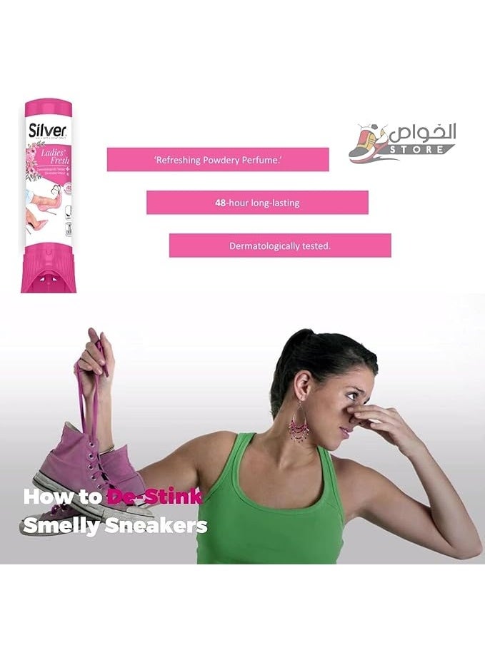 Silver Ladies Fresh - Freshener and Deodoriser 48 Hour Odor Elimination 100 ml - Image 2