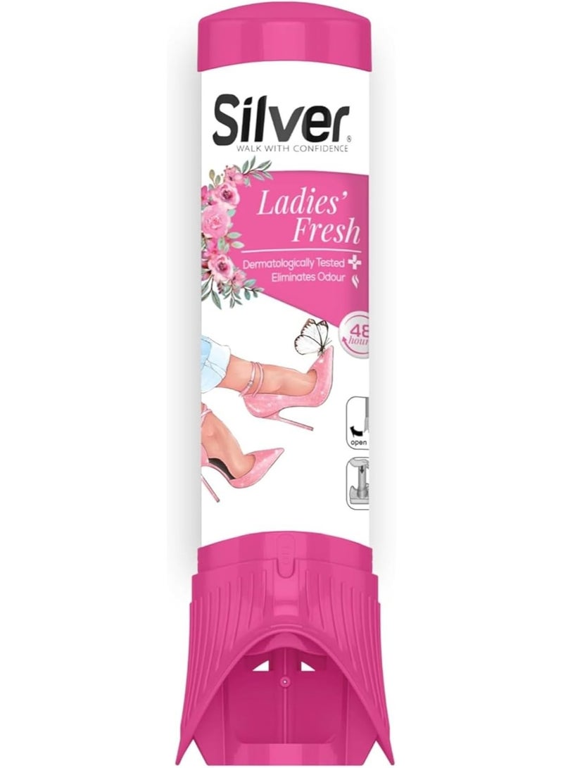Silver Ladies Fresh - Freshener and Deodoriser 48 Hour Odor Elimination 100 ml - Image 1