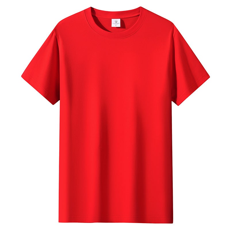 Wholesale Pure Cotton 190g New Summer Brand Men''s Clothing Men''s T-Shirt Cotton Loose Short-Sleeved T-Shirt Men''s Half-Sleeve - Image 5