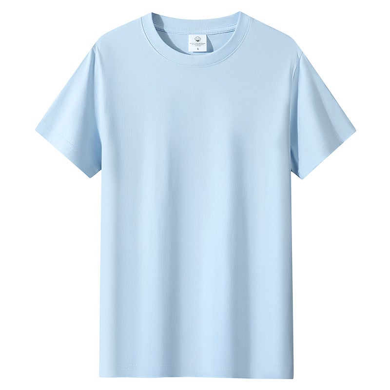 Wholesale Pure Cotton 190g New Summer Brand Men''s Clothing Men''s T-Shirt Cotton Loose Short-Sleeved T-Shirt Men''s Half-Sleeve - Image 4