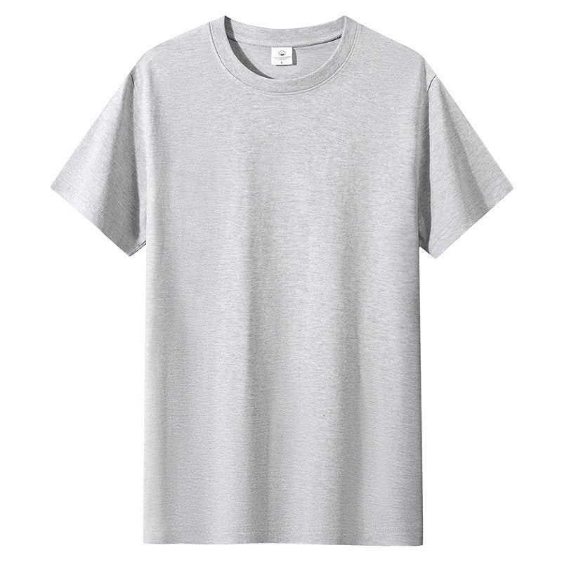 Wholesale Pure Cotton 190g New Summer Brand Men''s Clothing Men''s T-Shirt Cotton Loose Short-Sleeved T-Shirt Men''s Half-Sleeve - Image 1