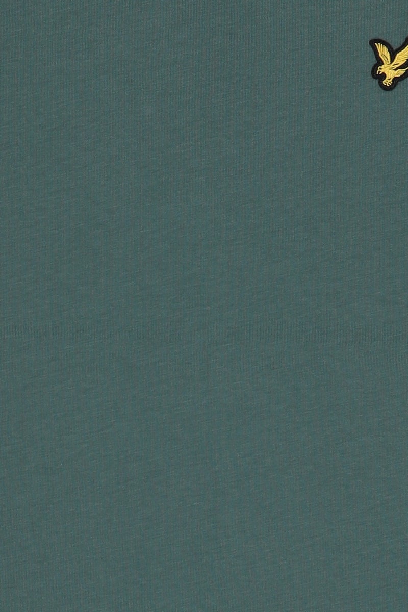 Lyle & Scott Men Crew Neck Short Sleeve Brand Logo T-Shirt, Green - Image 5