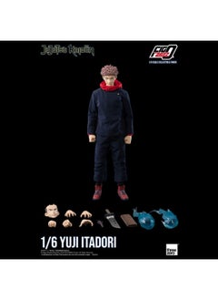 THREEZERO Jujutsu Kaisen Yuji Itadori 1/6 Scale FigZero Action Figure by ThreeZero 