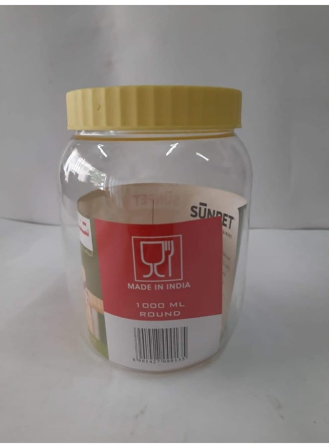 Sunpet Round Spice Jar, 1000 ml Capacity - Image 3