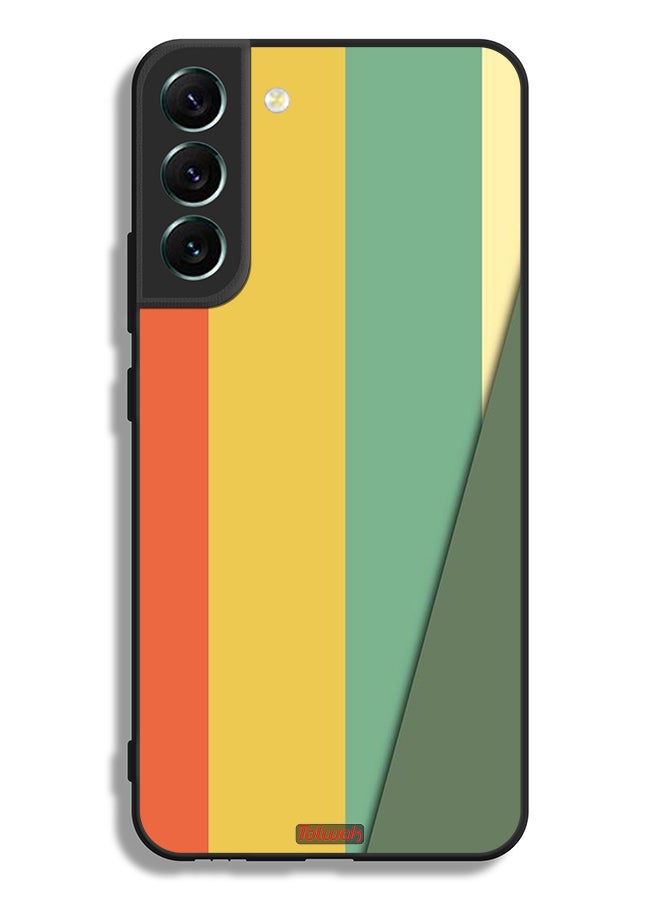 Tolwak Samsung Galaxy S22 5G Protective Case Cover Simple Pattern - Image 3