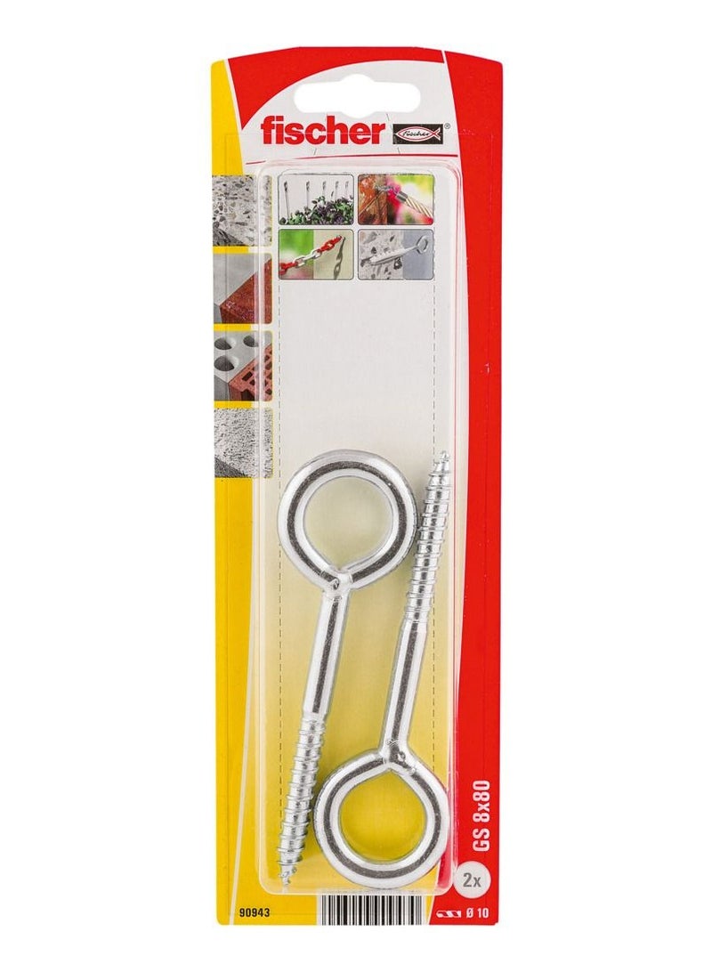 Kreg Fischer Eye Screw GS 8 x 80K 90943