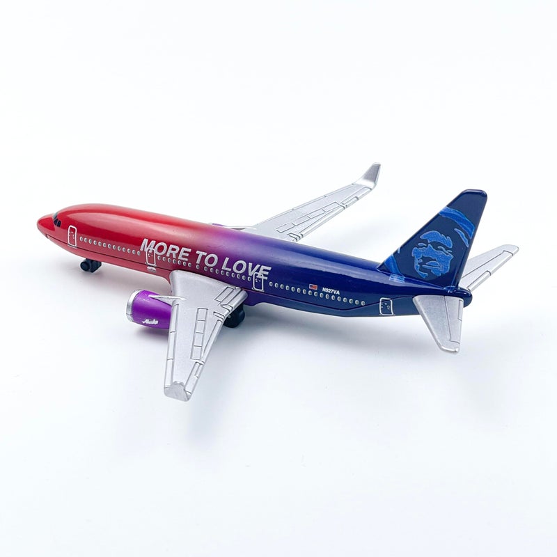 AVIAMUSE Alaska Model Airplane, Multi-Color Livery Single Plane Die-cast Model Planes Aircraft Suitable for Collection & Gifts - Image 5