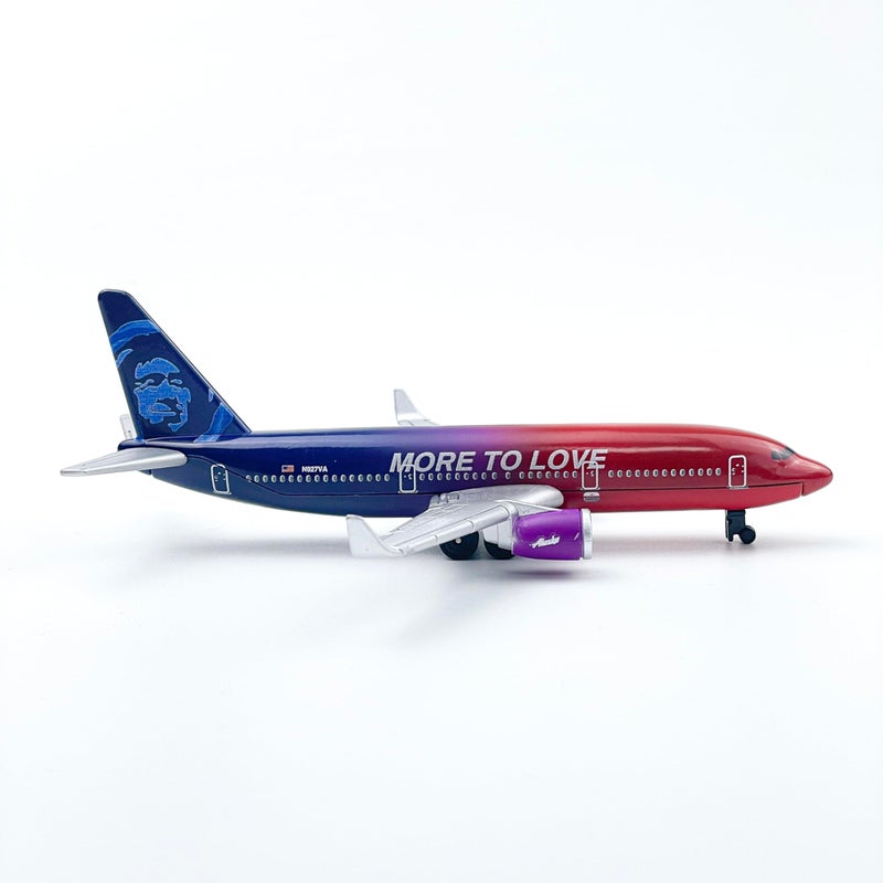 AVIAMUSE Alaska Model Airplane, Multi-Color Livery Single Plane Die-cast Model Planes Aircraft Suitable for Collection & Gifts - Image 3