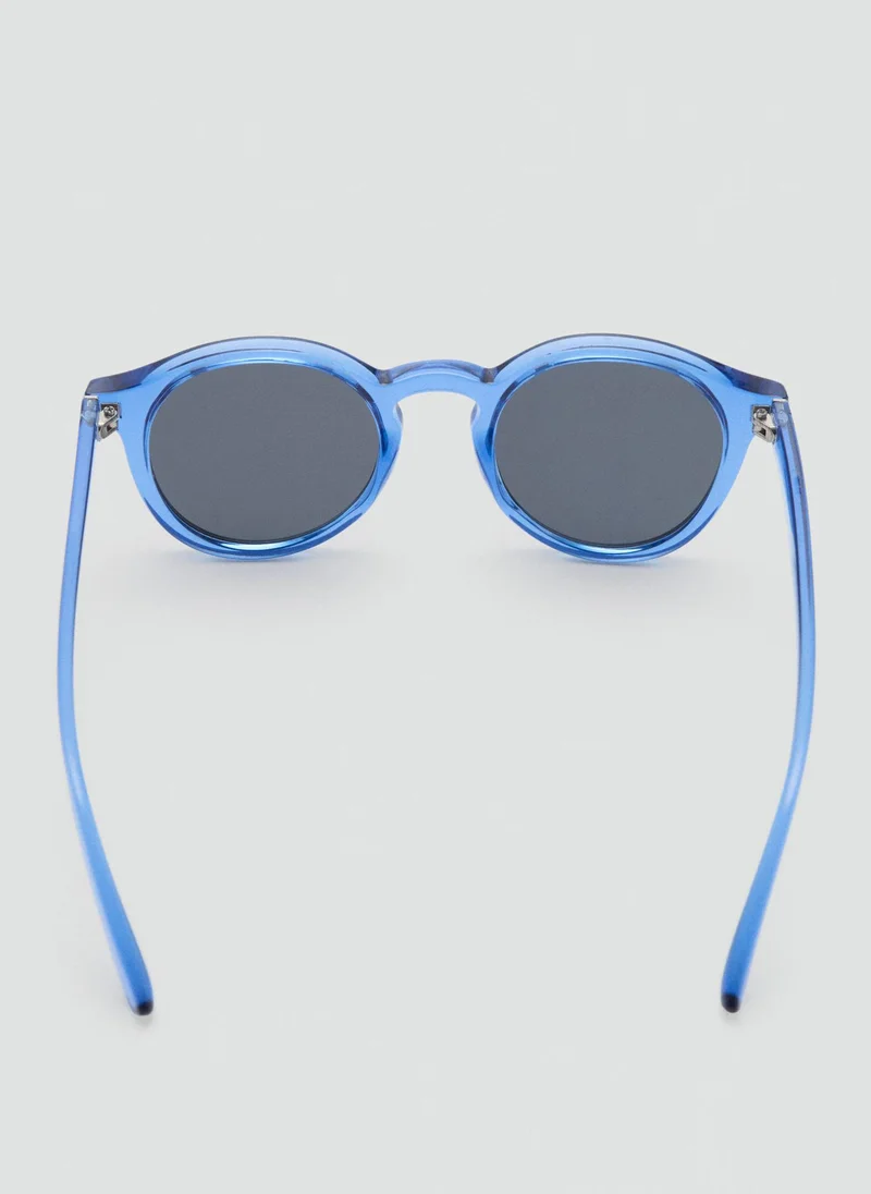 مانجو مان Round-Framed Sunglasses