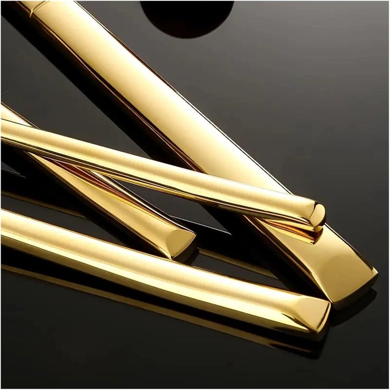 6/30pcs Stainless steel cutlery set, high-end steak knife, fork, dessert spoon, suitable for restaurant banquets parties(6pcs tea spoon) - Image 5
