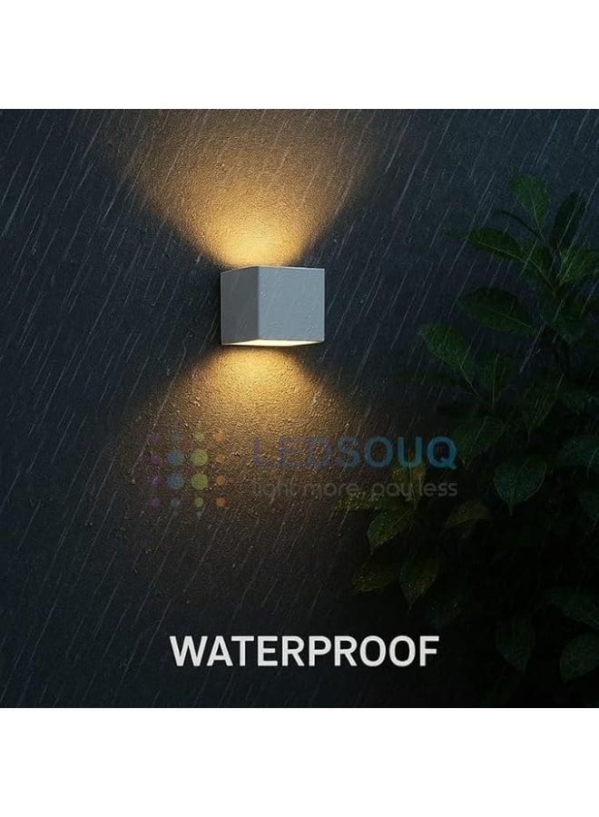 واي دي مصباح جداري LED عصري من YD للاستخدام الداخلي والخارجي، مصباح جداري قابل للتعديل لأعلى ولأسفل لغرفة المعيشة وغرفة النوم والممر، مصباح جداري مزخرف لإضاءة المنزل الداخلية، مصباح جداري LED موفر للطاقة - Image 3