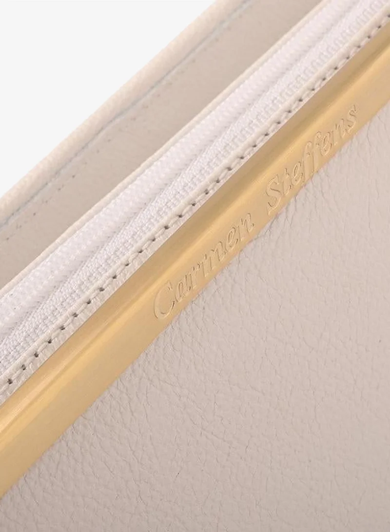 Carmen Steffens  White Bianco Baguette Bag for Women | Best Price UAE