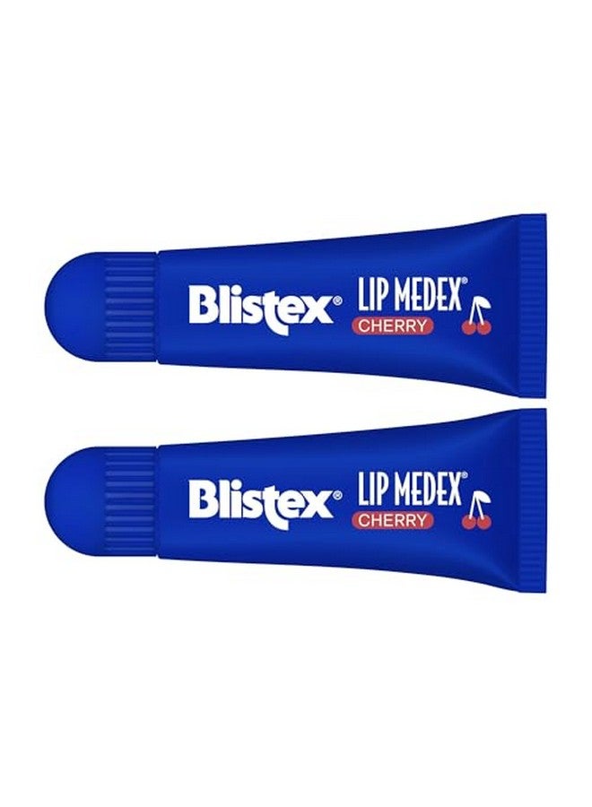 بليستكس أنبوب مرطب الشفاه ميدكس بالكرز، قطعتان، 0.35 أونصة لكل منهما، ترطيب متقدم، راحة طبية مع تبريد فوري، يهدئ ويحمي، يعيد توازن الرطوبة الصحية للشفاه - Image 4