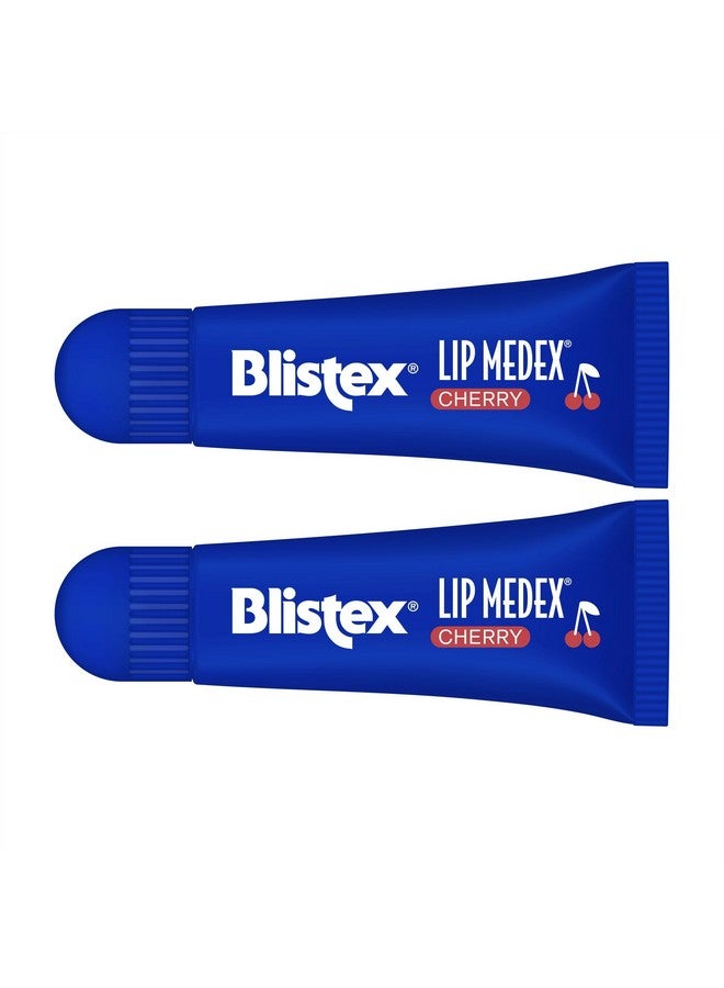 بليستكس أنبوب مرطب الشفاه ميدكس بالكرز، قطعتان، 0.35 أونصة لكل منهما، ترطيب متقدم، راحة طبية مع تبريد فوري، يهدئ ويحمي، يعيد توازن الرطوبة الصحية للشفاه - Image 3