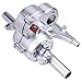 TOOMOD Aluminum Gearbox Gear Case Rear Axle kit for Tamiya Lunch BoxPumpkinGrasshopper Silvery - Image 4