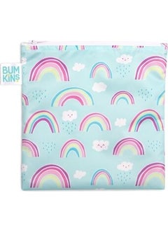 BUMKiNs Large Snack Bag Rainbows 