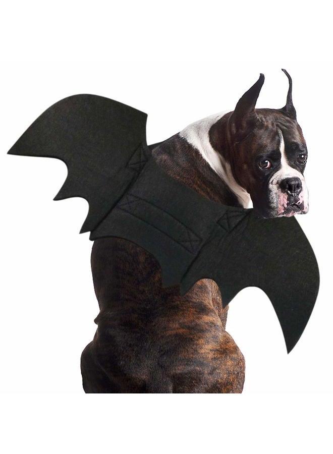 Rypet Dog Bat Costume - Halloween Pet Costume Bat Wings Cosplay Dog Costume Cat Costume for Party XL - Image 1