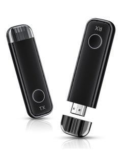 Generic Wireless HDMI Transmitter and Receiver, HD Portable Wireless Presentation Facility HDMI Adapter, Plug & Play, Support 2.4/5GHz for Streaming Video Audio from Laptop, PC to Projector, Black  - Image 1
