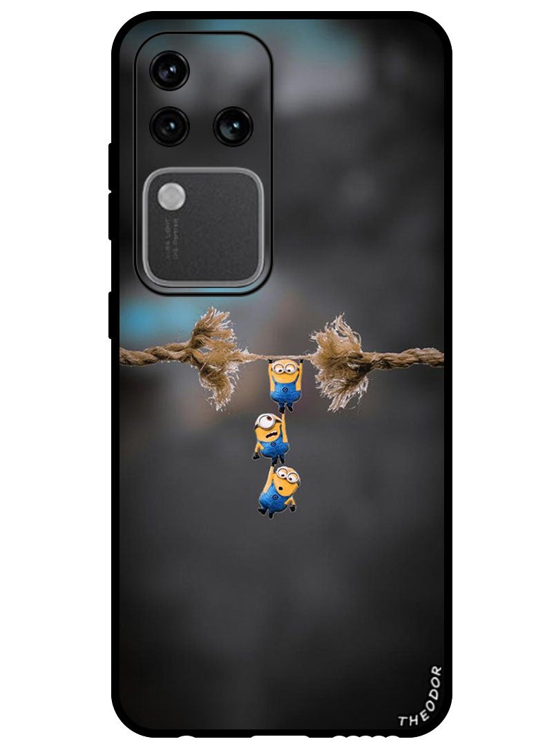 Theodor Protective Case Anti Scratch Shock Proof Bumper Cover For Vivo S18 Pro Mini Hanging - Image 1