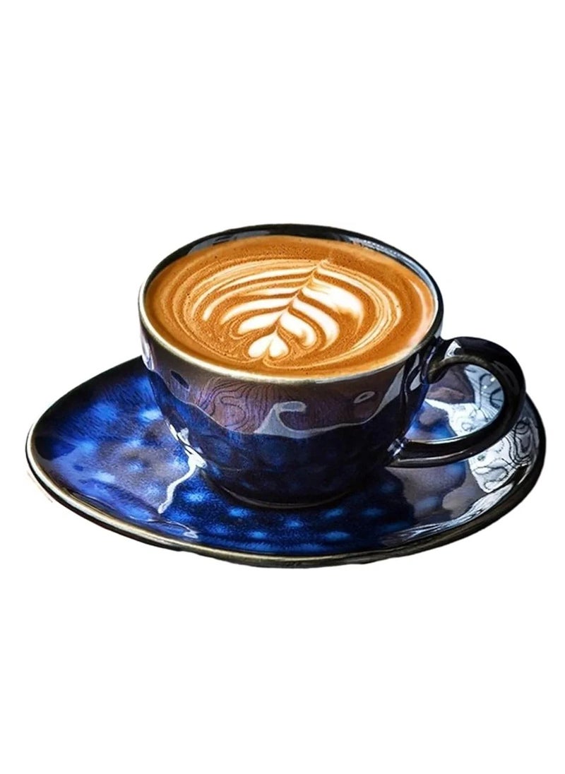Qahwa Elegant coffee cup with saucer made of ceramic  - Image 1
