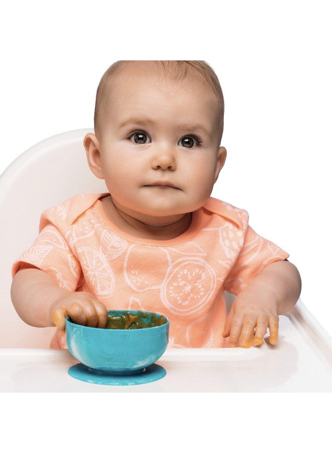 ChooMee Silicone Suction Bowls Extra Strong Suction With Firm Bowl Ideal For Infant And Toddler Baby Led Feeding Medium + Small 2 Ct - Image 2