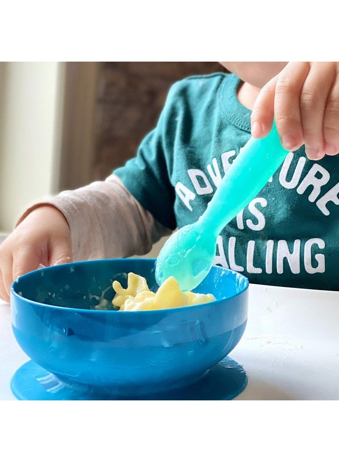 ChooMee Silicone Suction Bowls Extra Strong Suction With Firm Bowl Ideal For Infant And Toddler Baby Led Feeding Medium + Small 2 Ct - Image 3