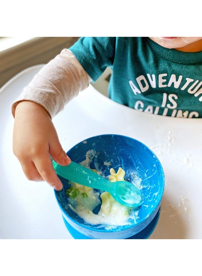 ChooMee Silicone Suction Bowls Extra Strong Suction With Firm Bowl Ideal For Infant And Toddler Baby Led Feeding Medium + Small 2 Ct - Image 4