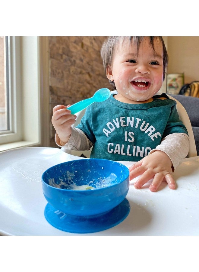 ChooMee Silicone Suction Bowls Extra Strong Suction With Firm Bowl Ideal For Infant And Toddler Baby Led Feeding Medium + Small 2 Ct - Image 5