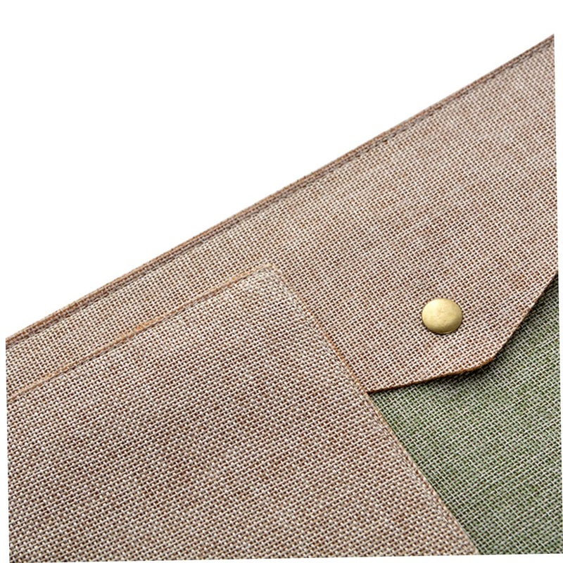 Expandable Eco Friendly Felt Document Organizer Folder Army Green For School Office - Image 5