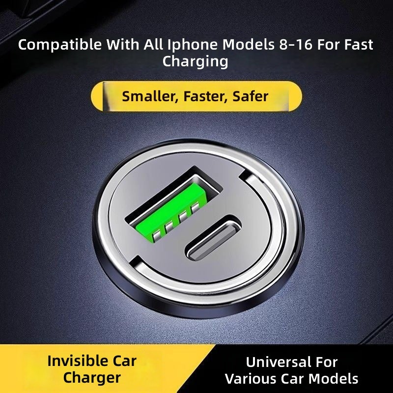 Cafele 140W Super Fast Car Charger with Dual USB Ports - Image 2