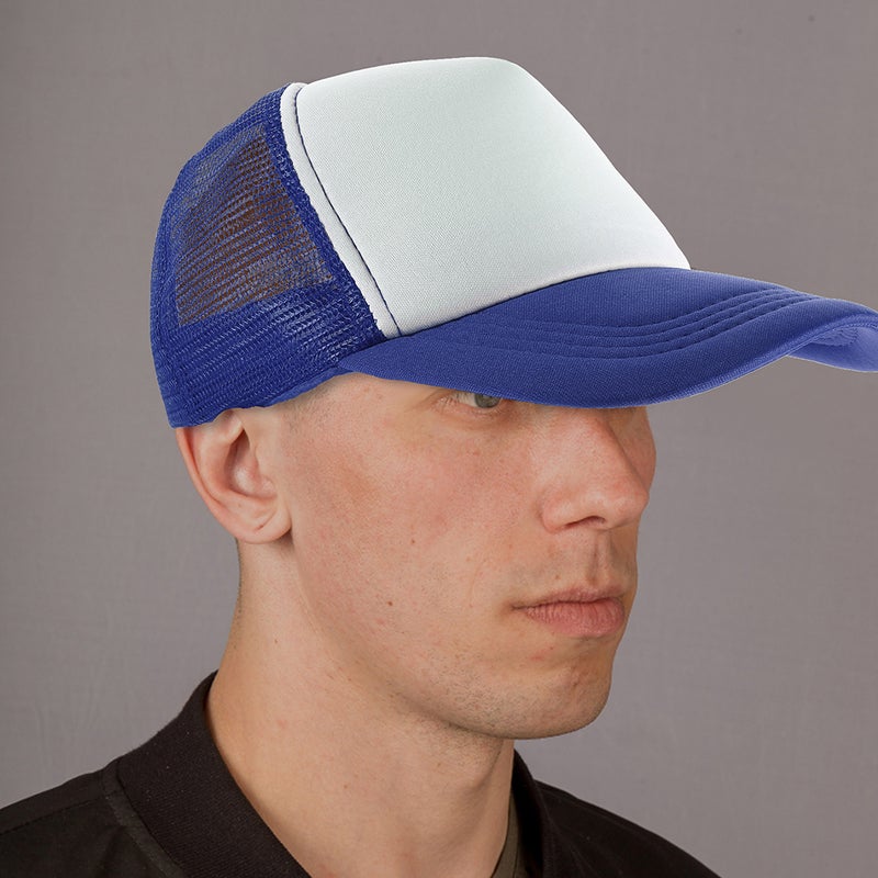 5pcs Heat Transfer Baseball Caps Blank Printing Mesh Design Sublimation Hats - Image 5