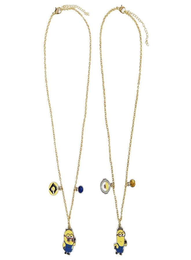 LUV HER Minions BFF Necklace Set, Girls and Boys Friendship Gift for Ages 3+ - Image 2